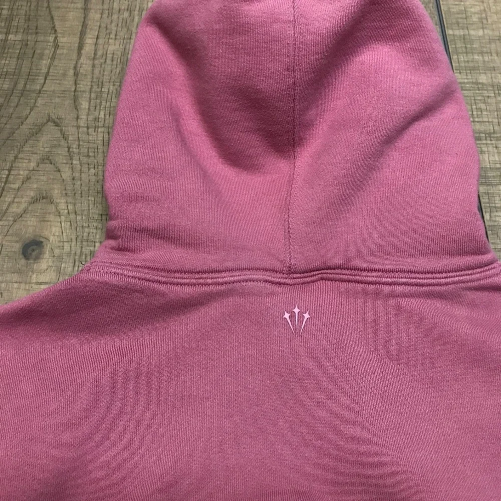 Nike X‎ Drake Nocta Hoodie Mens Size XS Berry Pink Pullover Fleece Reflective